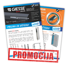 Promocija GIESSE i MASTER artikla